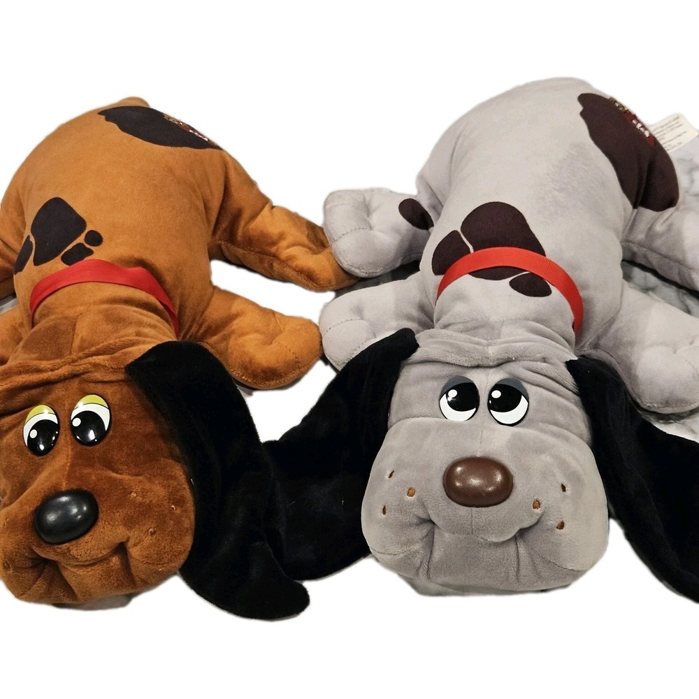 Pound Puppies Plush Lot of 2 Large 18" Dogs 2019 2021 Modern‎